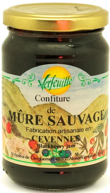 Confiture de mûres sauvages 