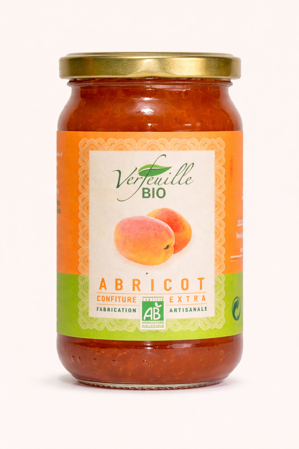Confiture d'abricot bio