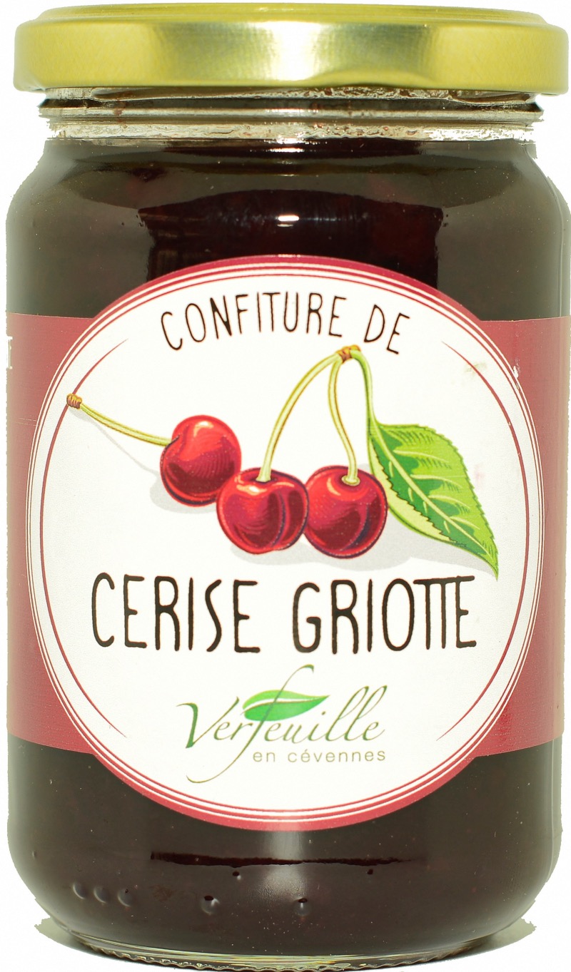 Confiture de cerise griotte