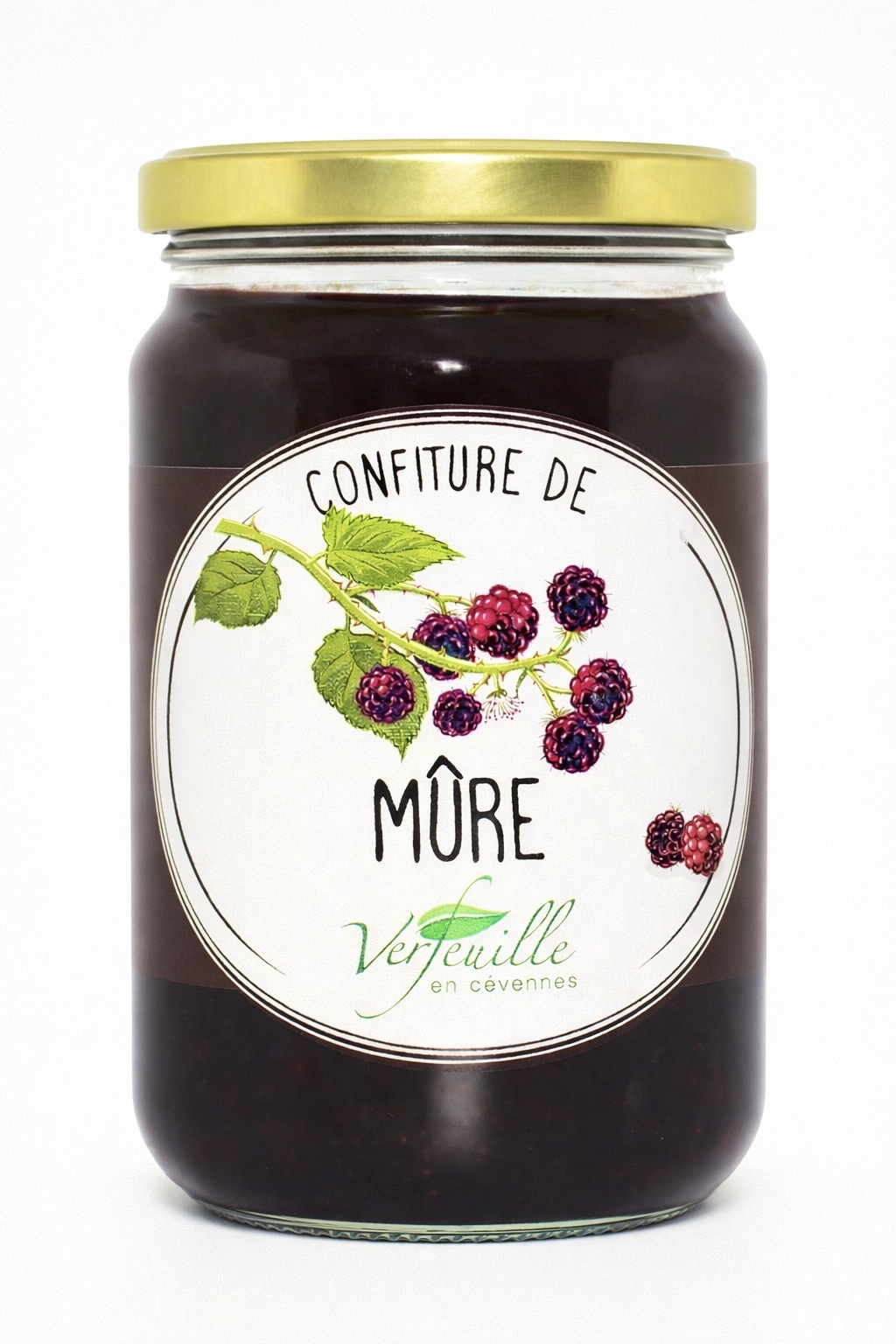 Confiture de mûres sauvages 