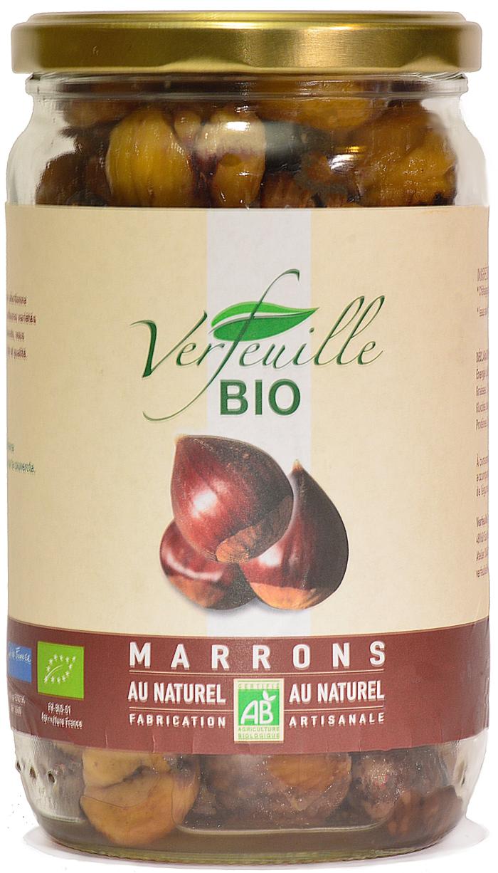 Marrons au naturel des Cévennes Bio 