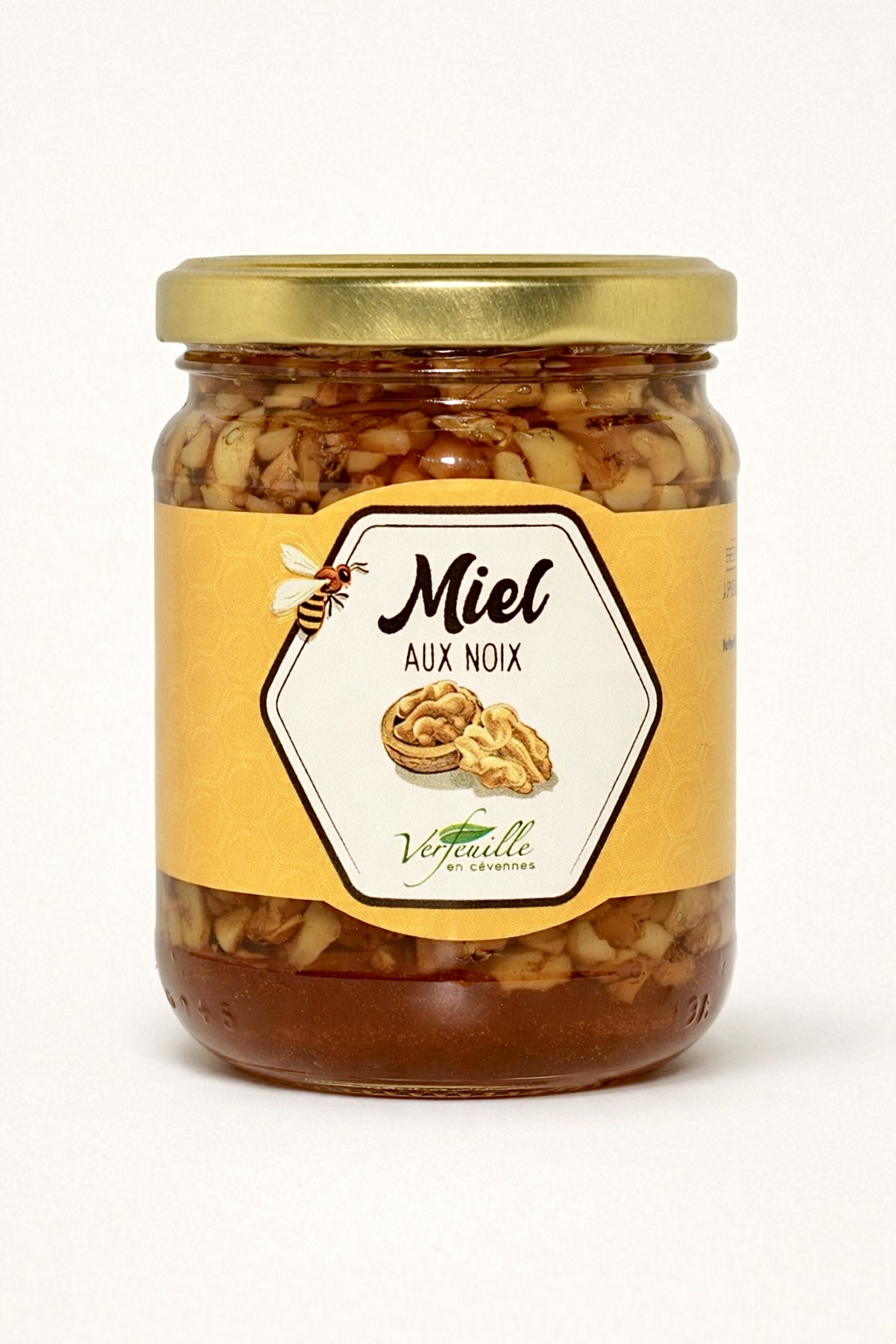 Gourmandise de miel aux noix 