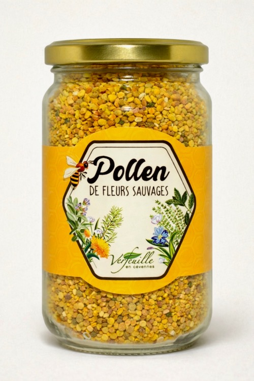 Pollen de fleurs sauvages 