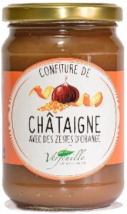 Confiture de châtaigne des Cévennes à l'orange 