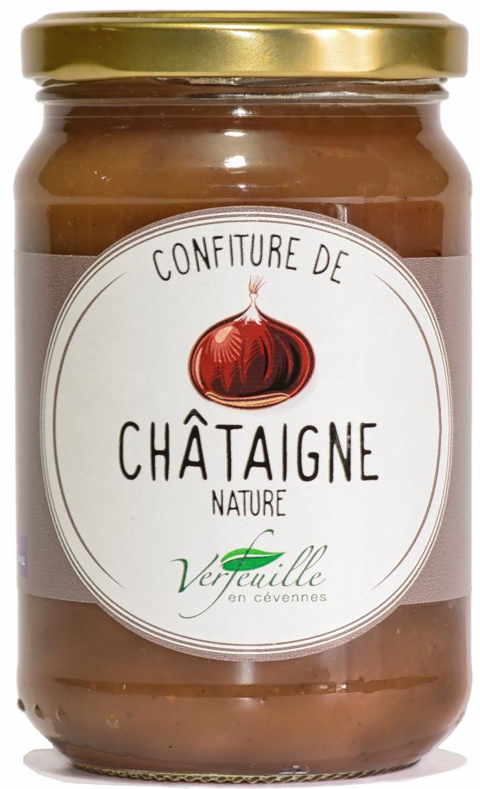 Confiture de châtaigne des Cévennes nature 