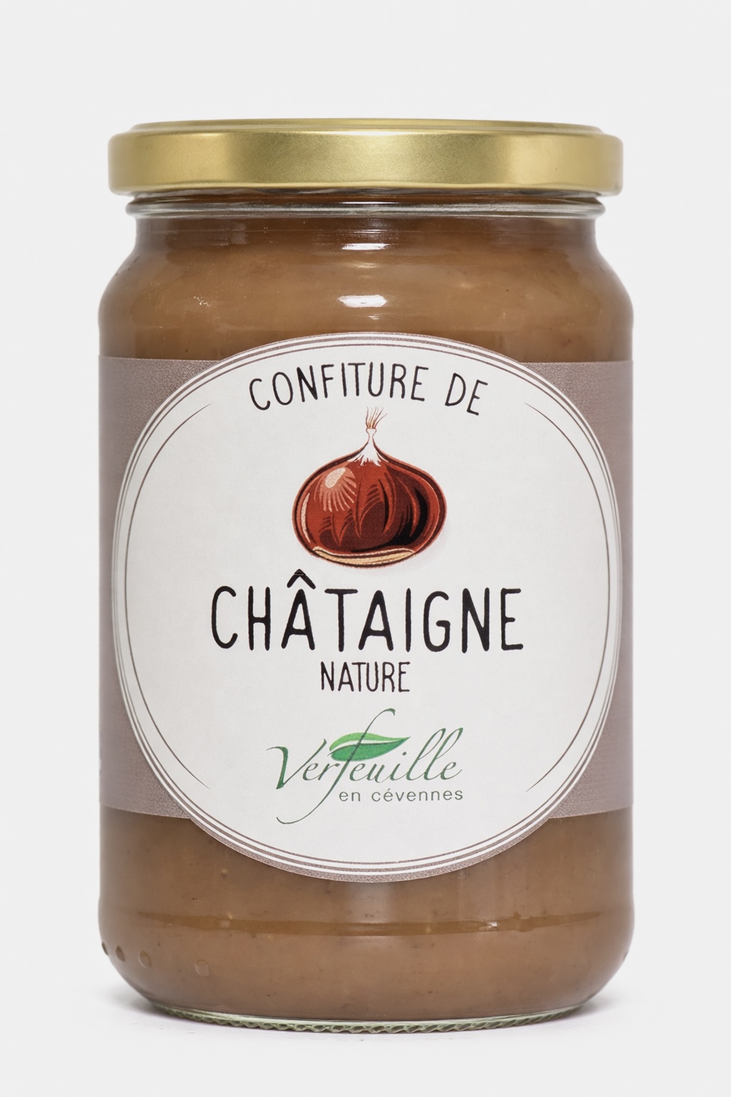Confiture de châtaigne des Cévennes nature 