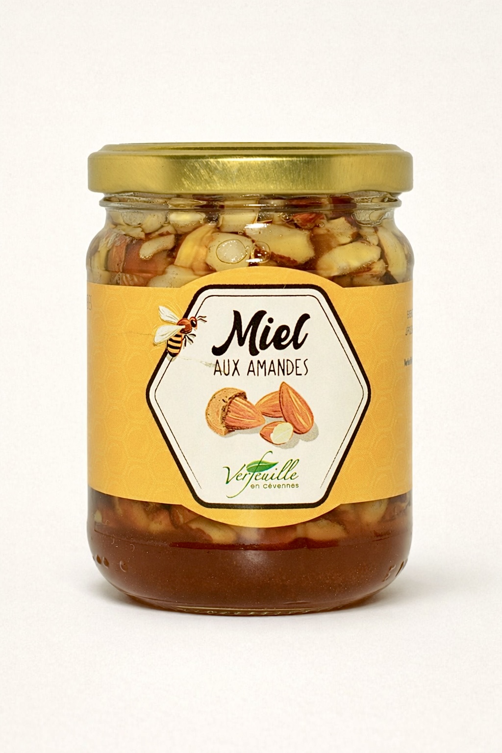 Gourmandise de miel et d'amandes 