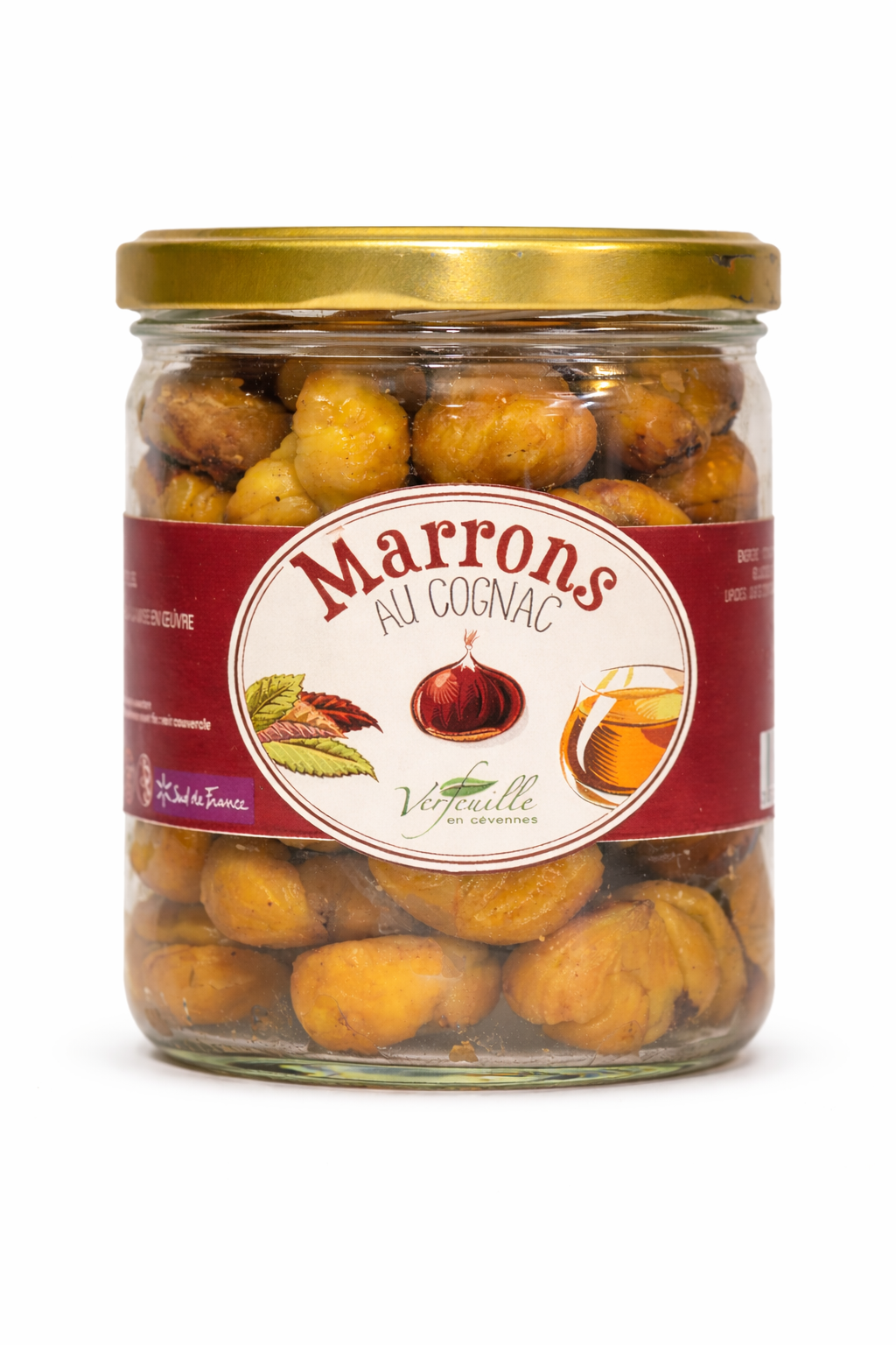 Marrons des Cévennes au cognac 