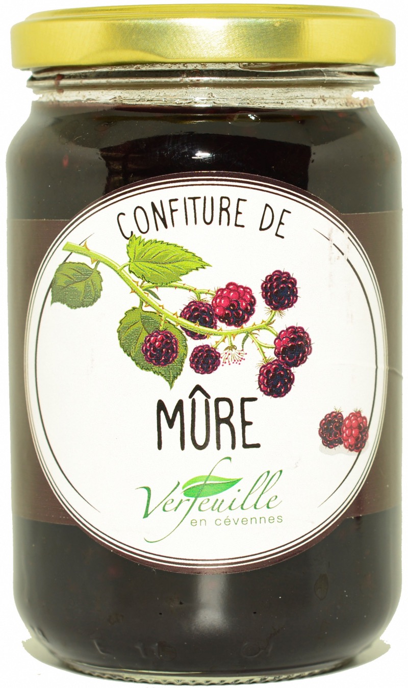 Confiture de mûres sauvages 