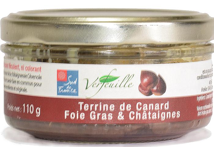 Terrine Canard Foie gras & Châtaignes des Cévennes