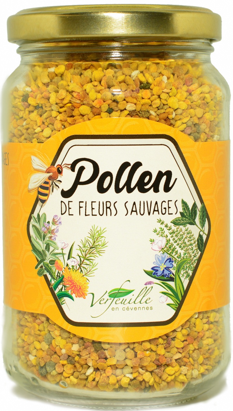 Pollen de fleurs sauvages 