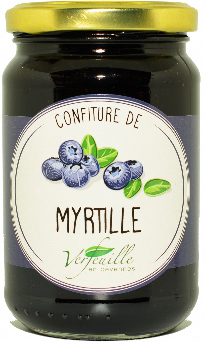 Confiture de myrtille 