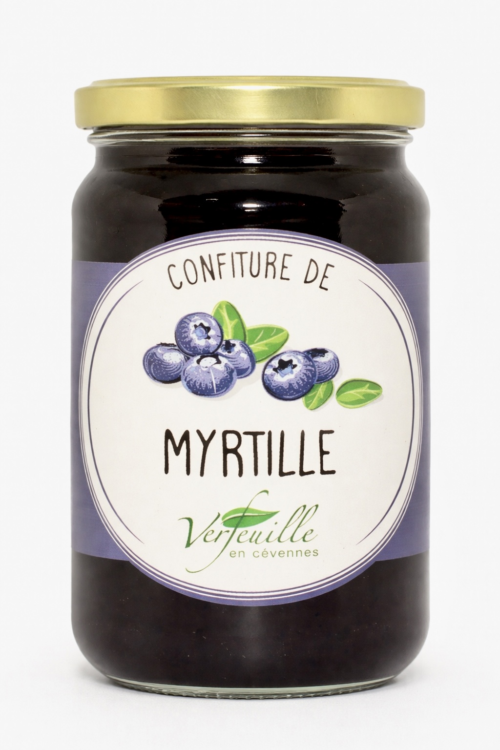 Confiture de myrtille 