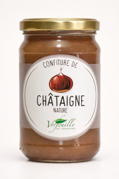 Confiture de châtaigne des Cévennes nature 