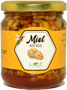 Gourmandise de miel aux noix 