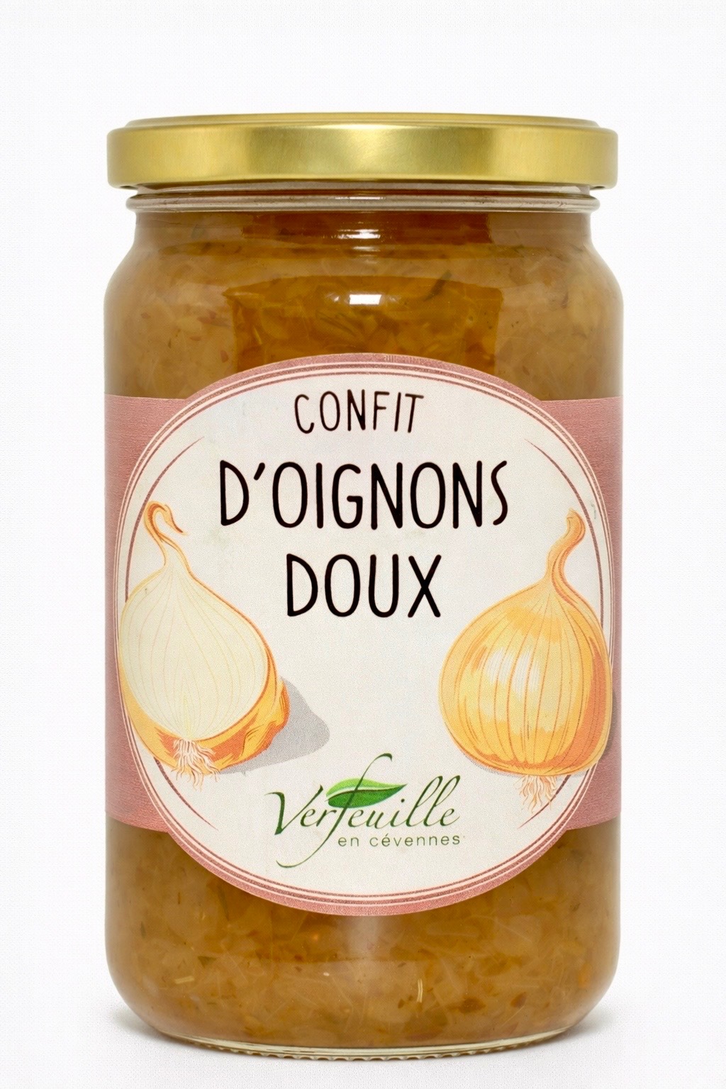 Confit d'oignons doux en Cévennes