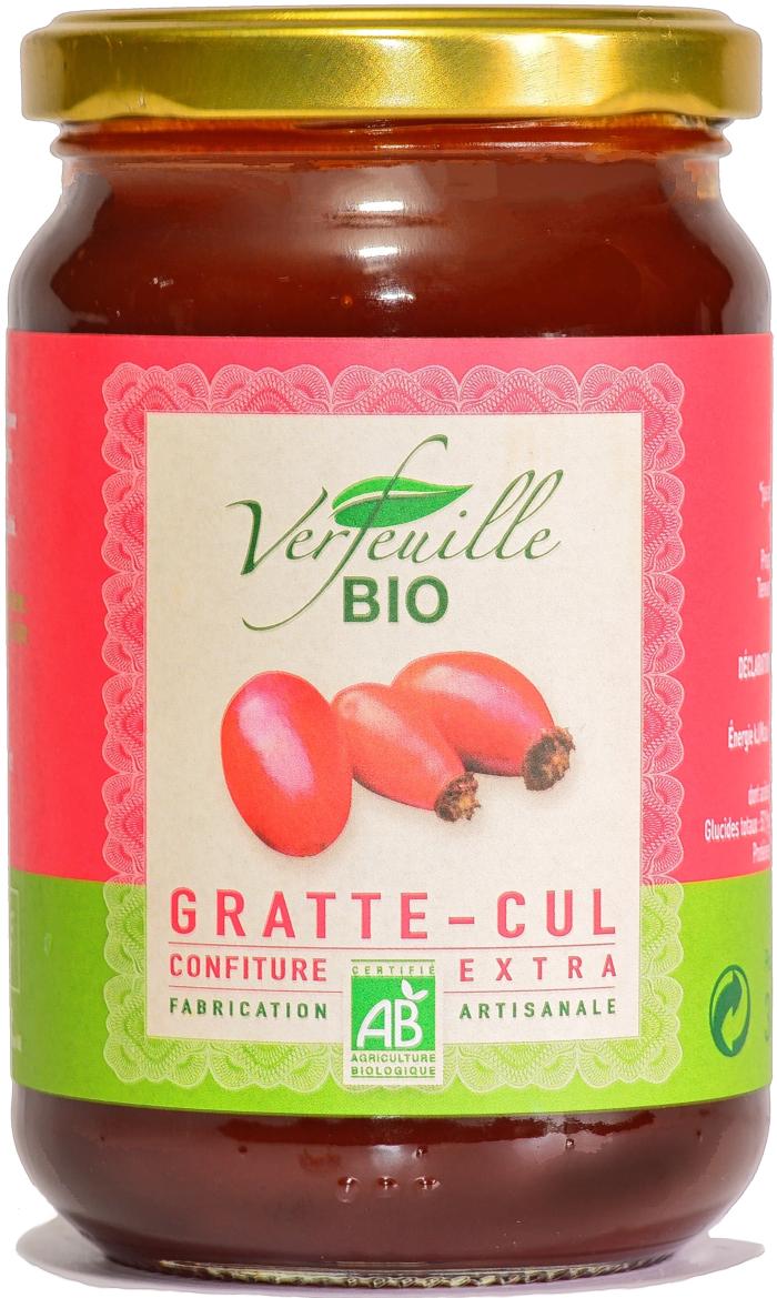 Confiture de gratte-cul bio 