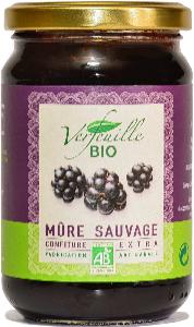 Confiture de mûres sauvage bio