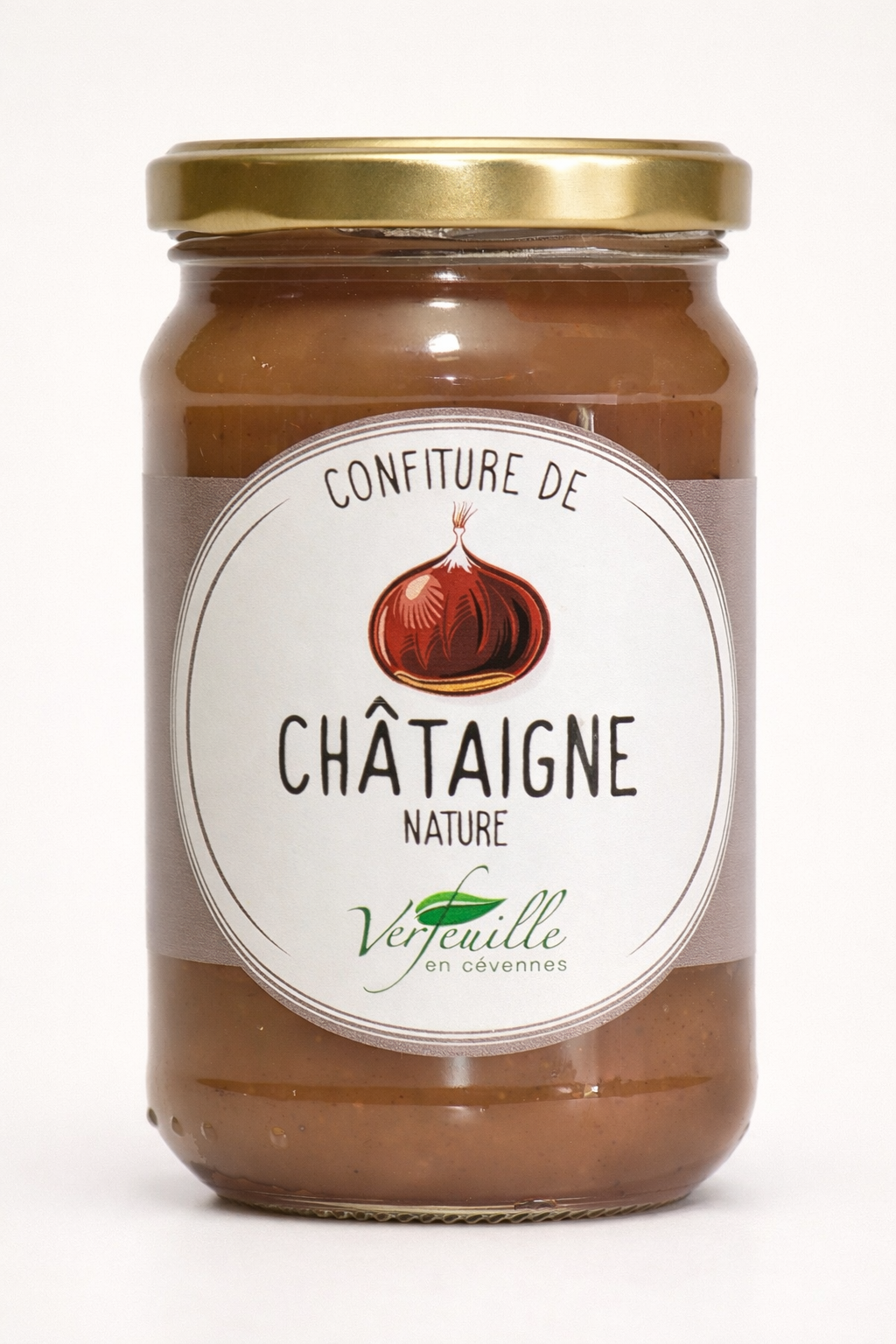 Confiture de châtaigne des Cévennes nature 