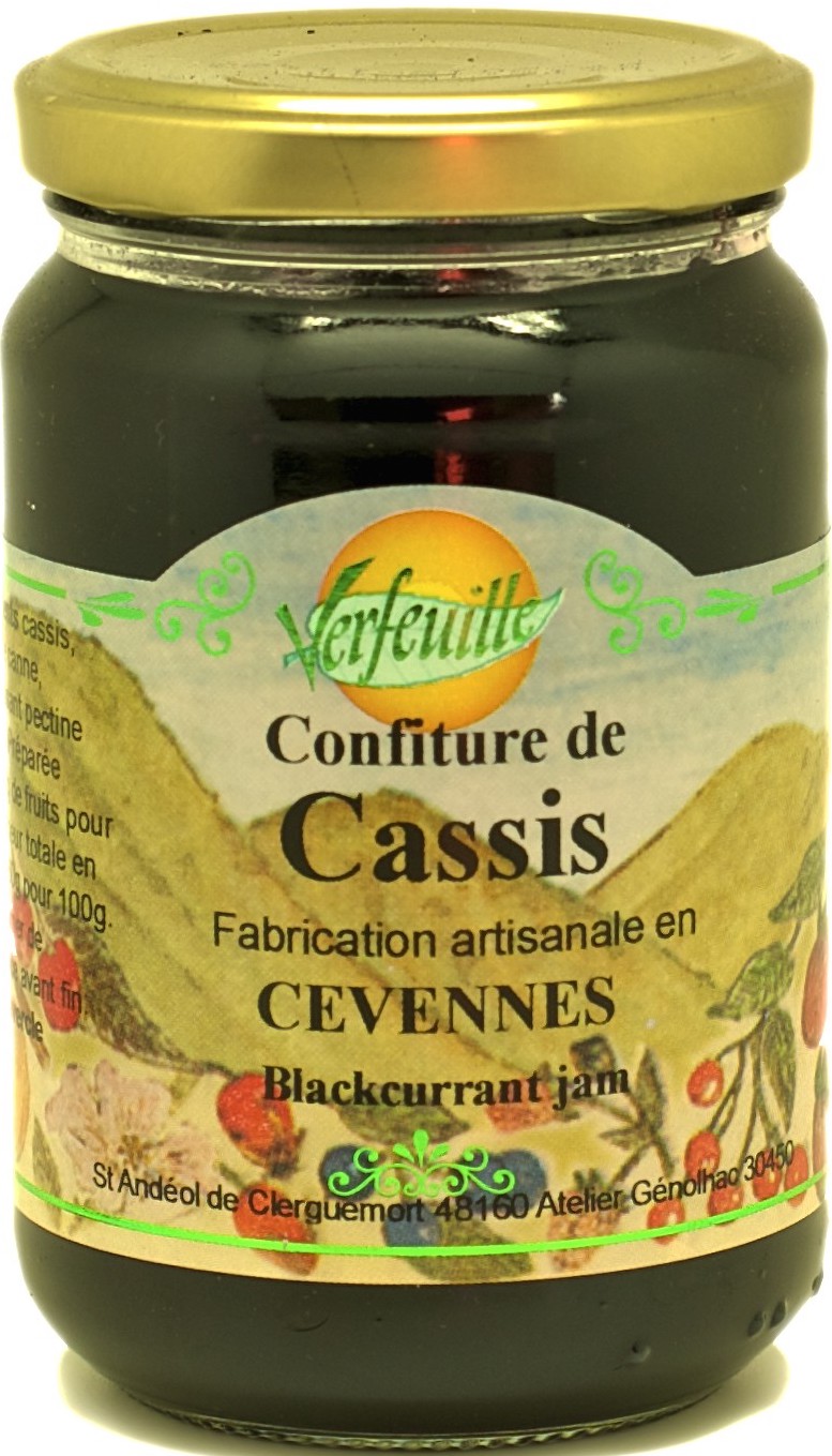 Confiture de cassis 