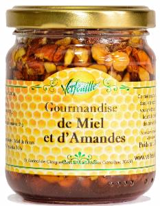 Gourmandise de miel et d'amandes 